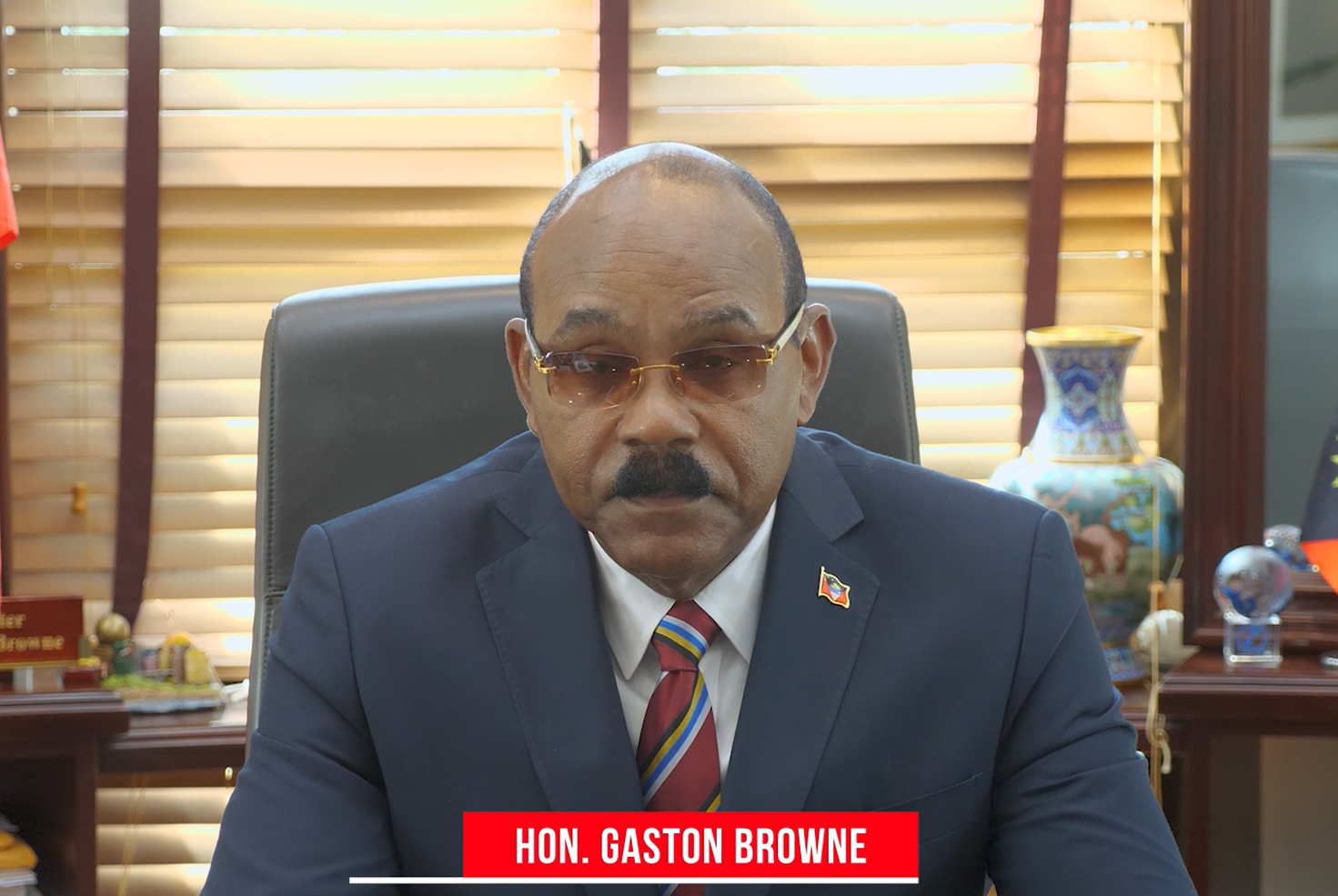 Prime Minister Hon. Gaston Browne